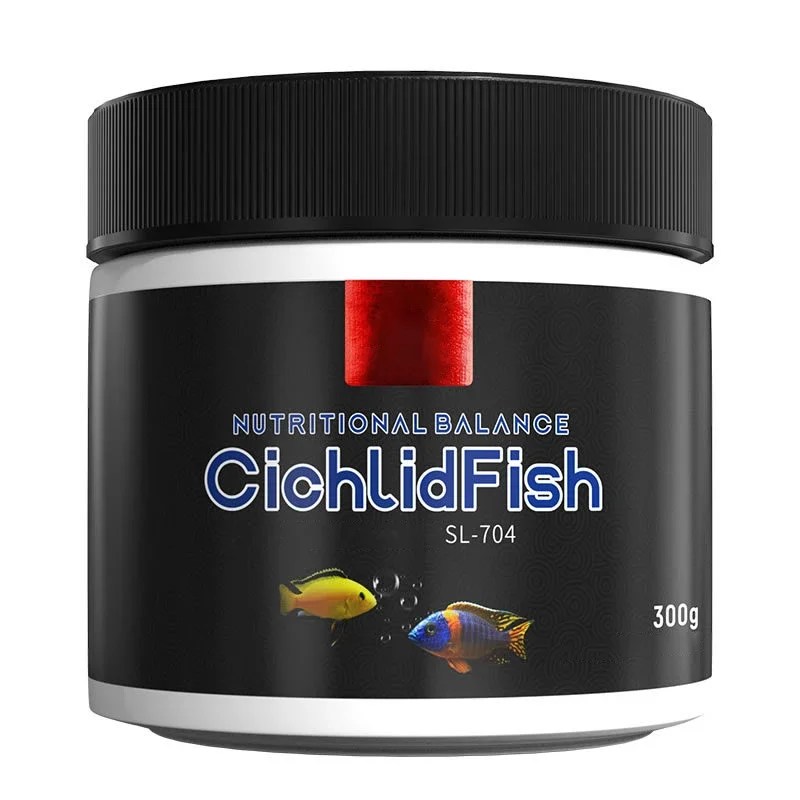 Sunken Fish Feed 180G Spirulina Nutritional Food for Aquarium Fish Tank Feeders Tropical Fish Blood Parrotfish Feed