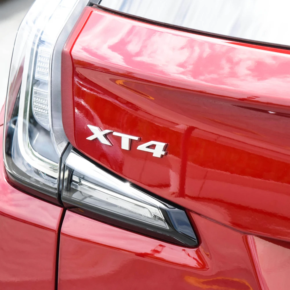 1PC 3D 금속 자동차 로고 스티커 테일 배지 자동차 리어 트렁크 엠블럼 데칼 (ATS SRX SRX4 CTS CT4 CT5 CT6 XTS XT4 XT5 XT6 AWD KDLK 용)