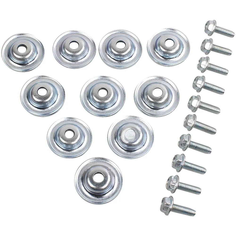 10PCS Steel Skid Plate Washer Bolt for Polaris For RZR 570 800 900 S ...