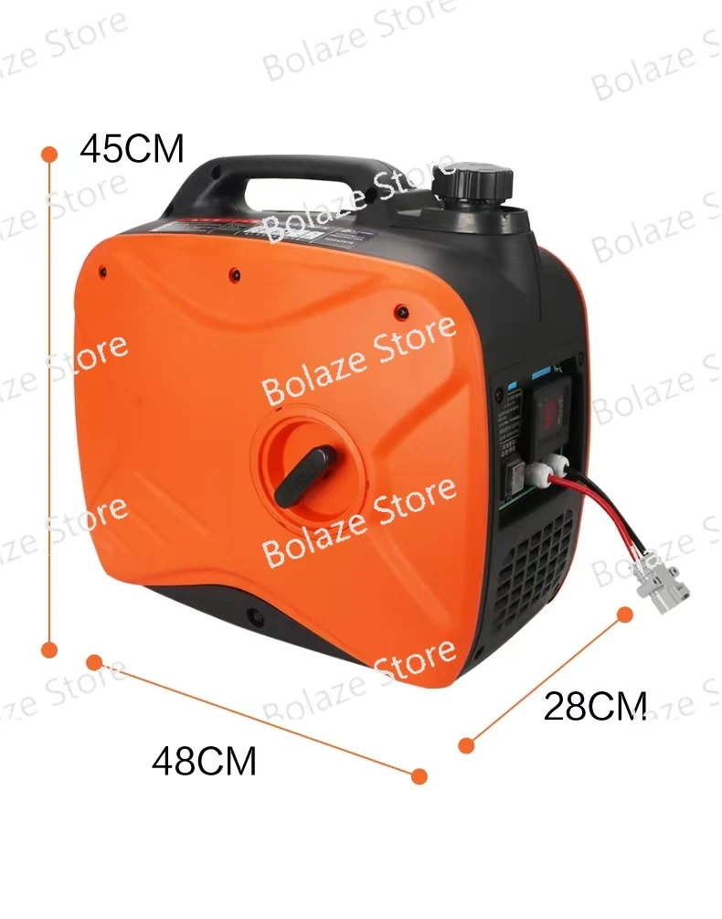 

Gasoline, Portable, Automatic Start Stop, Silent, High-power DC, Truck 12V Generator, in Car Parking Air Conditioning