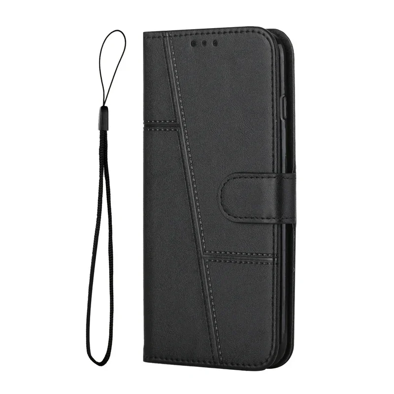 Magnetic Leather Flip Wallet Phone Case – Shockproof Back Cover