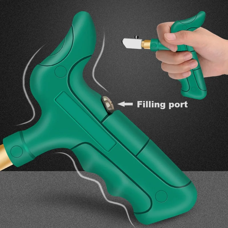 Premium Diamond Glass and Tile Cutting Tool - Professional Manual Cutter