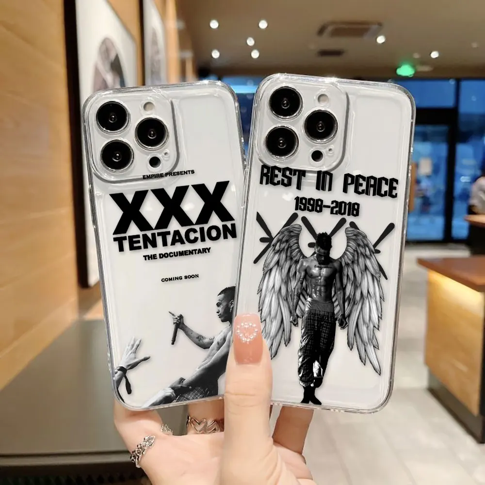 Rapper XXX Tentacions 17 Cover Clear Phone Case For iPhone