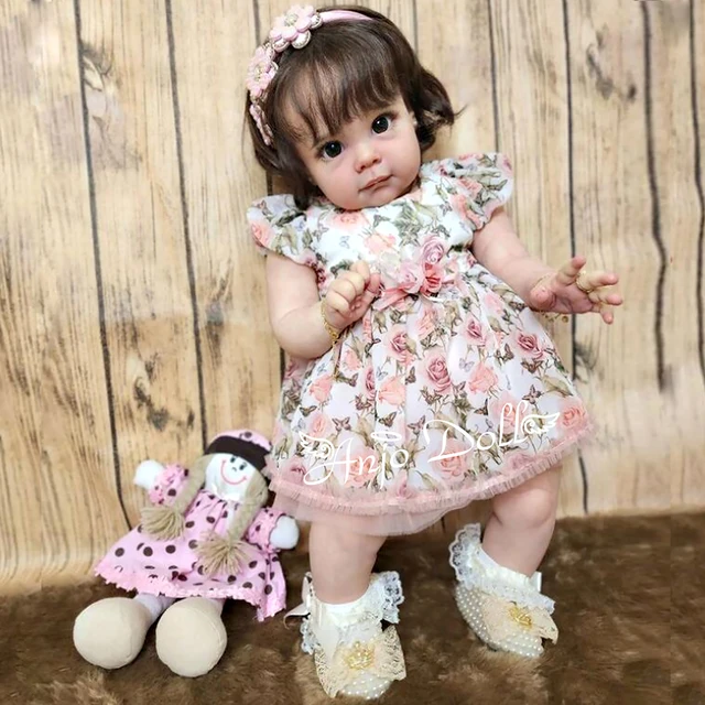 53Cm Bebê Reborn Tutti Lifelike Newborn Baby By Artists Baby Doll Girl bonecas  reborn original Birthday Gifts - AliExpress