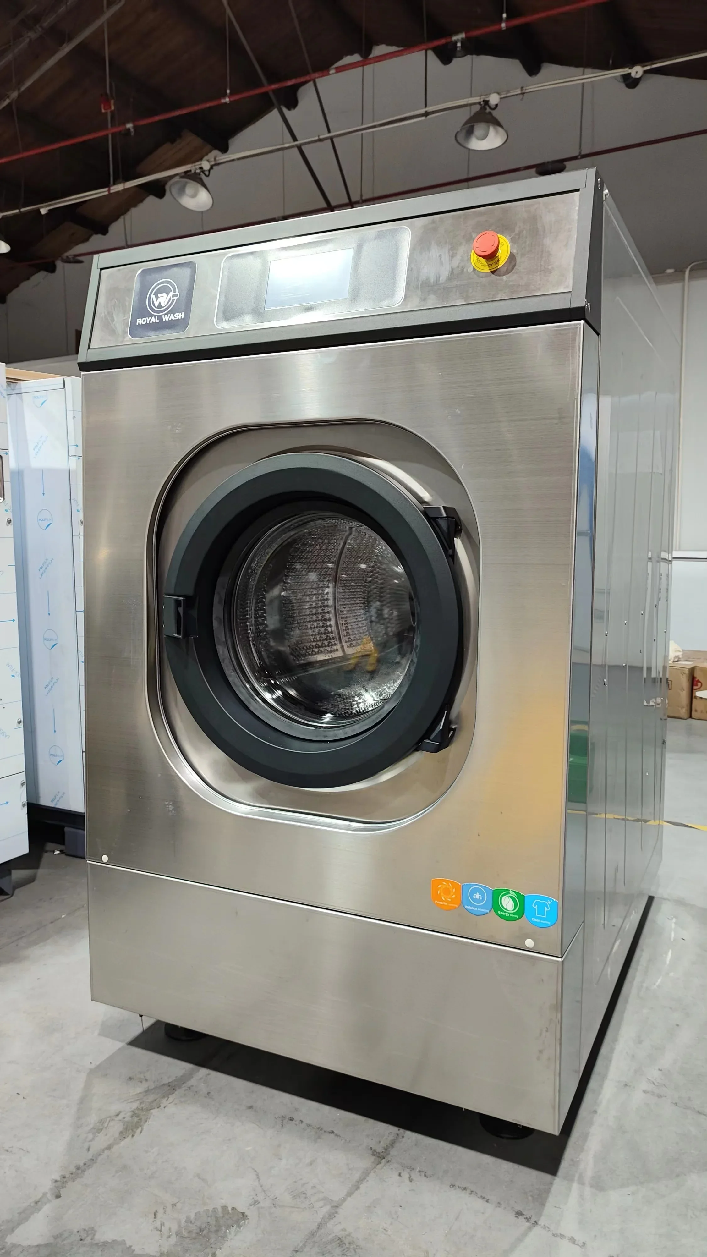 Washer and Dryer 10kg To 25kg Coin Operated, Card Operated, Commercial, Launderette Hotel 3