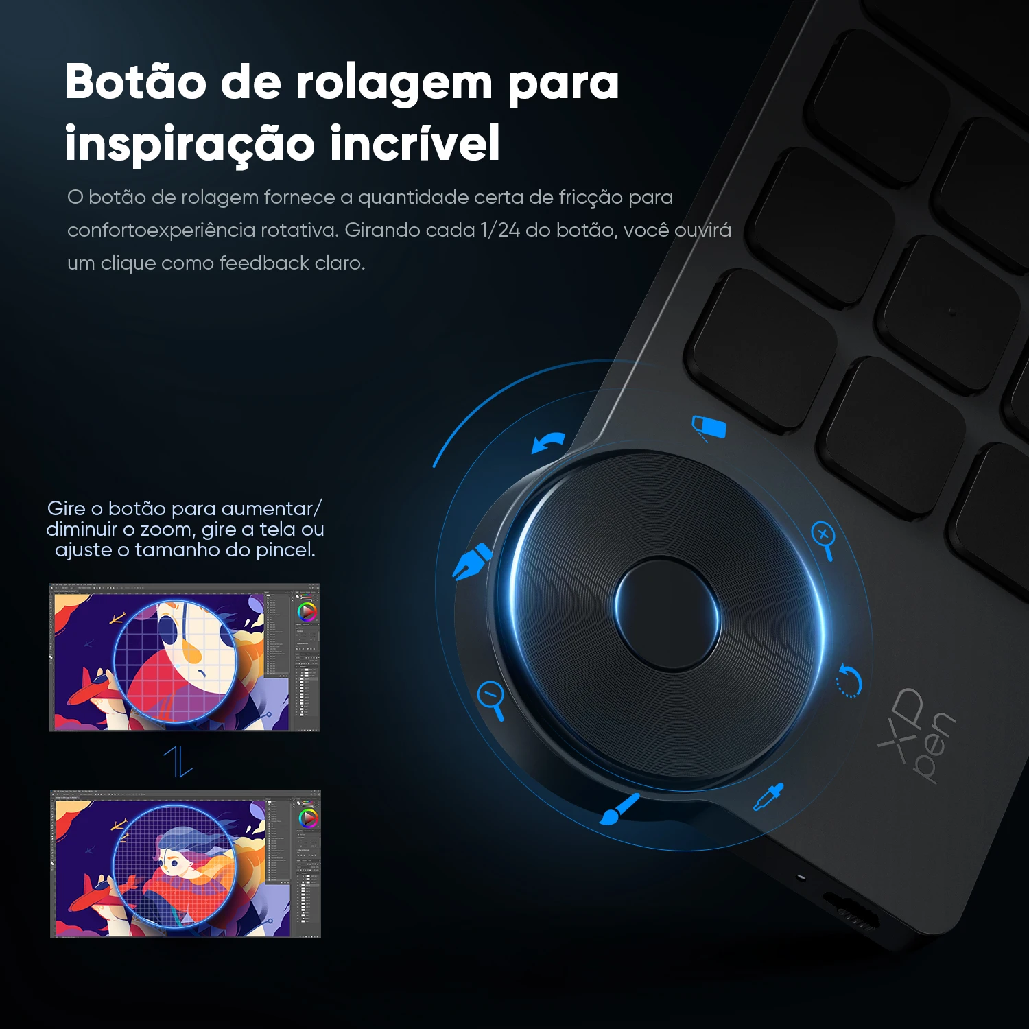 Teclado Bluetooth portátil