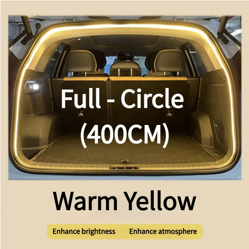 Car Trunk Led Light Strip Waterproof PVC Flexible Ambient Light thumbnail 4