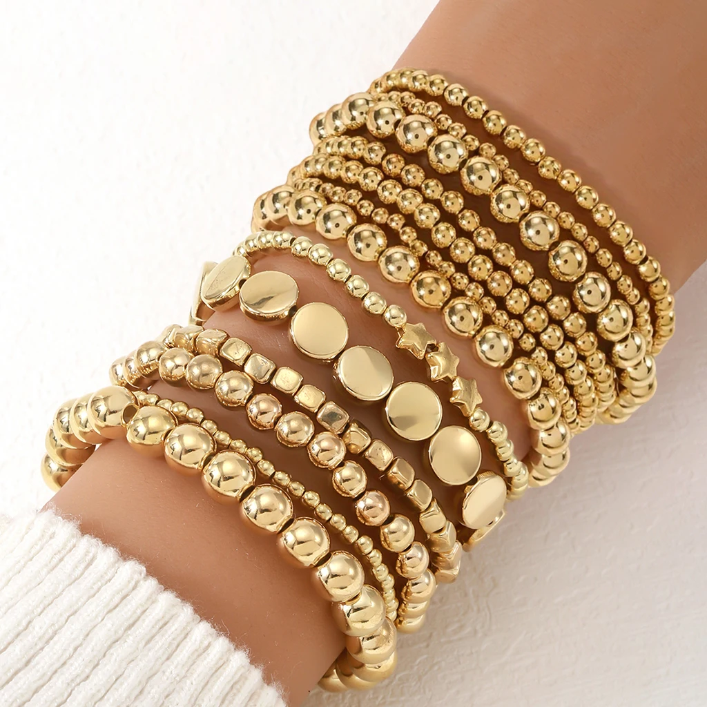 Boho Beaded Bracelet Set 1