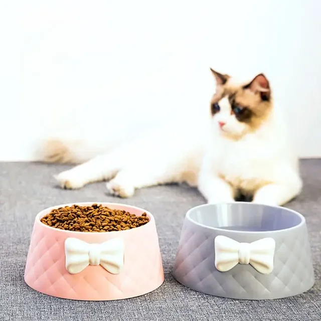 Pet Dog Food Bowls ,Lovely Bowknot Puppy Feeder Dish Bowl,Feeders Bow Cat Bowl For Water Sweet Princess Pet Feeding Bowls миски Pet Dog Food Bowls ,Lovely Bowknot Puppy Feeder Dish Bowl,Feeders Bow Cat Bowl For Water Sweet Princess Pet Feeding Bowls миски