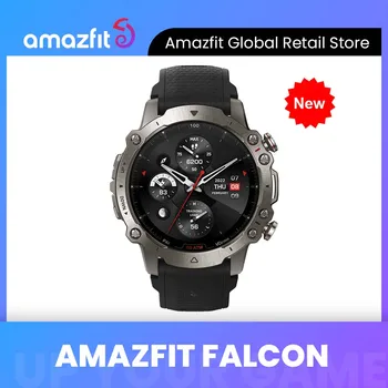 Amazfit 팔콘 20 ATM 방수 Smartwatch 2 듀얼 밴드 및 6 위성 위치 GPS 스마트 워치 안드로이드 IOS