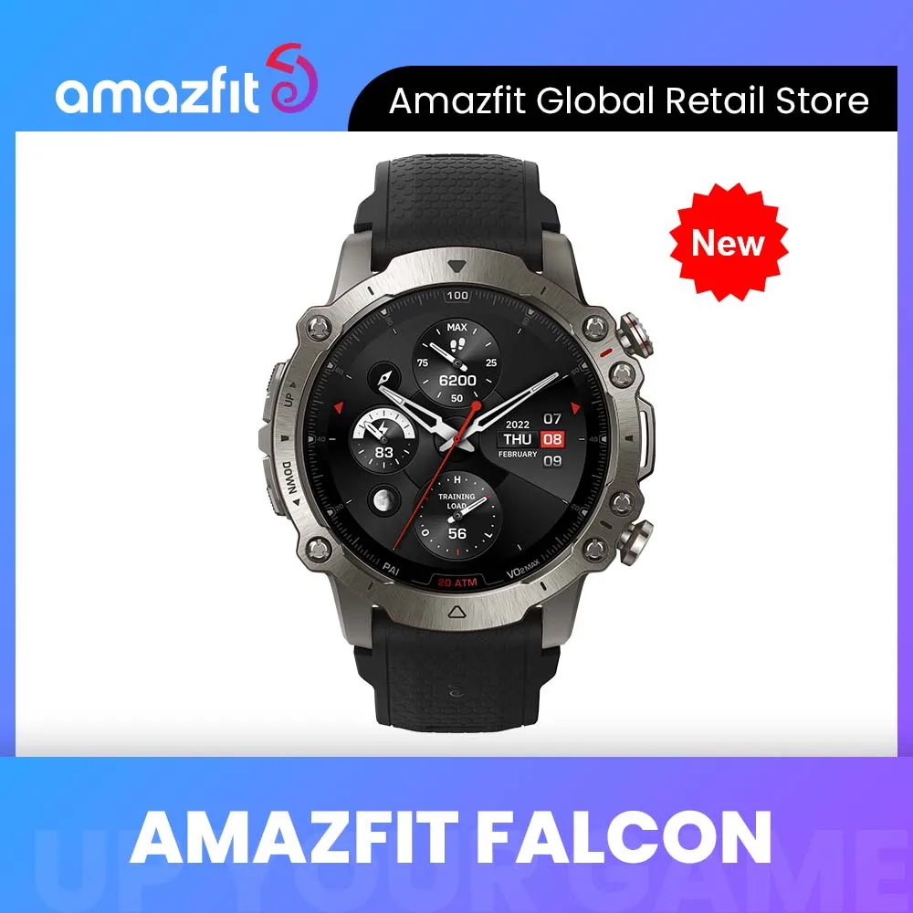 Amazfit Falcon MilitaryGrade Smartwatch for Men 2 DualBand & 6 Satellite Positioning GPS 20