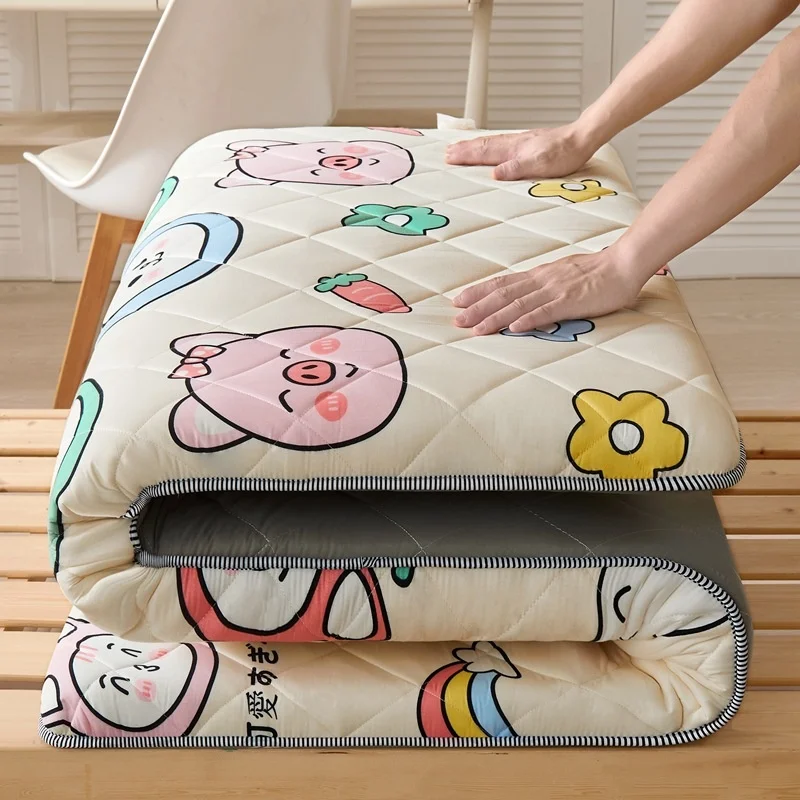 Fashion Mattress Pad Comfortable Breathable Bed Mattresses Wool Fabric