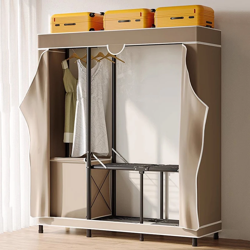 

Mobile Display Wardrobes Portable Divider Cupboard Standing Wardrobes Modular Storage Armoires De Vetement Salon Furniture