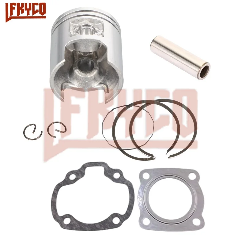 High-Performance 41mm 2-Stroke Piston Kit with 10mm Pin & Rings for Motorcycles and Scooters