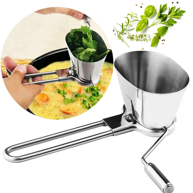 Stainless Steel Cilantro Chopper Spice Celery Pepper Vegetable Grater  Manual Herb Grinder Chopper Cookware Kitchen Supplies - AliExpress