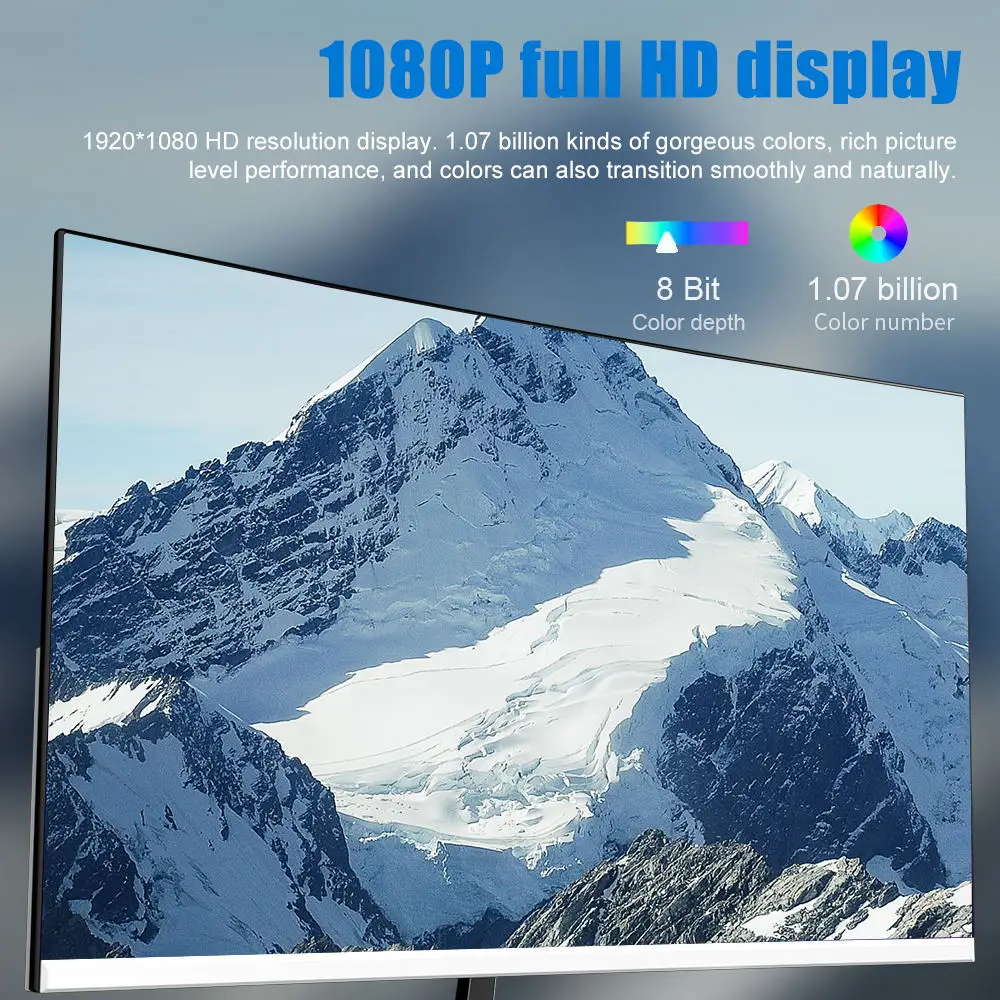 ̹ Ŀ , VGA ũž ǻ  PC, 32 ġ, 75Hz, Ǯ HD, 1080p  ÷, IPS Ǯ ũ, HDMI ȣȯ