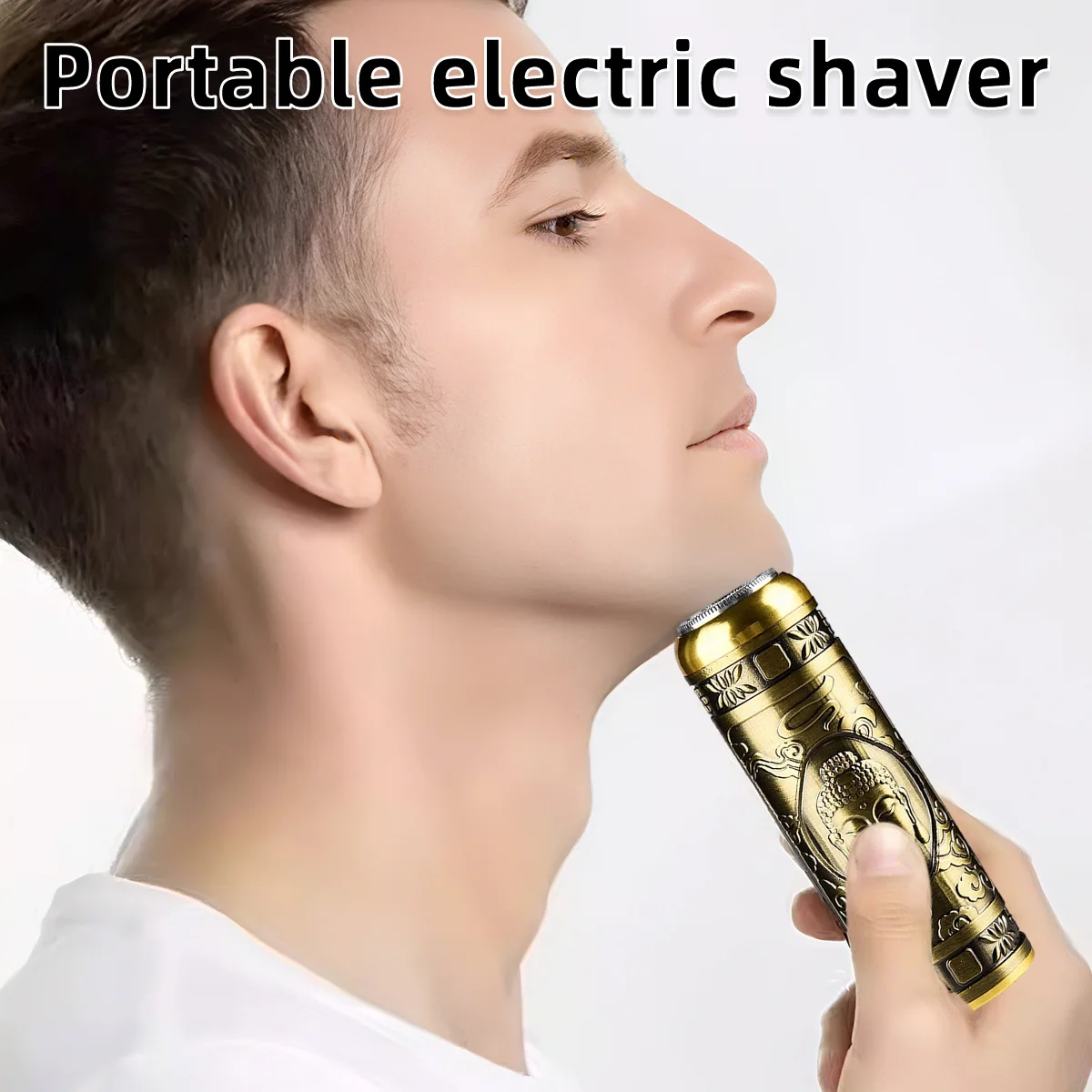 Waterproof Electric Beard Trimmer Shaver for Men