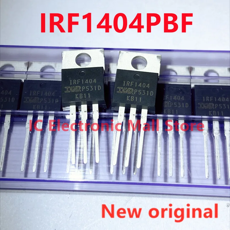 10PCS New original IRF1404 IRF1404PBF 40V 202A TO-220 IRF1404 Mosfet transistor 3