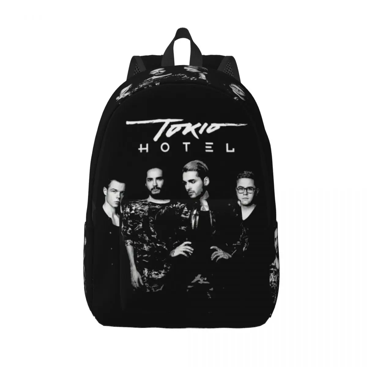 Tokio hotel rock teenage backpack lightweight student hiking travel