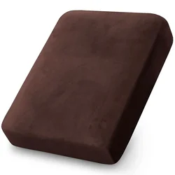 Luxurious Soft Velvet Elastic Sofa Slipcovers - Pet-Friendly, Removable, and Warm - Back Cushion Cover (Coffee)