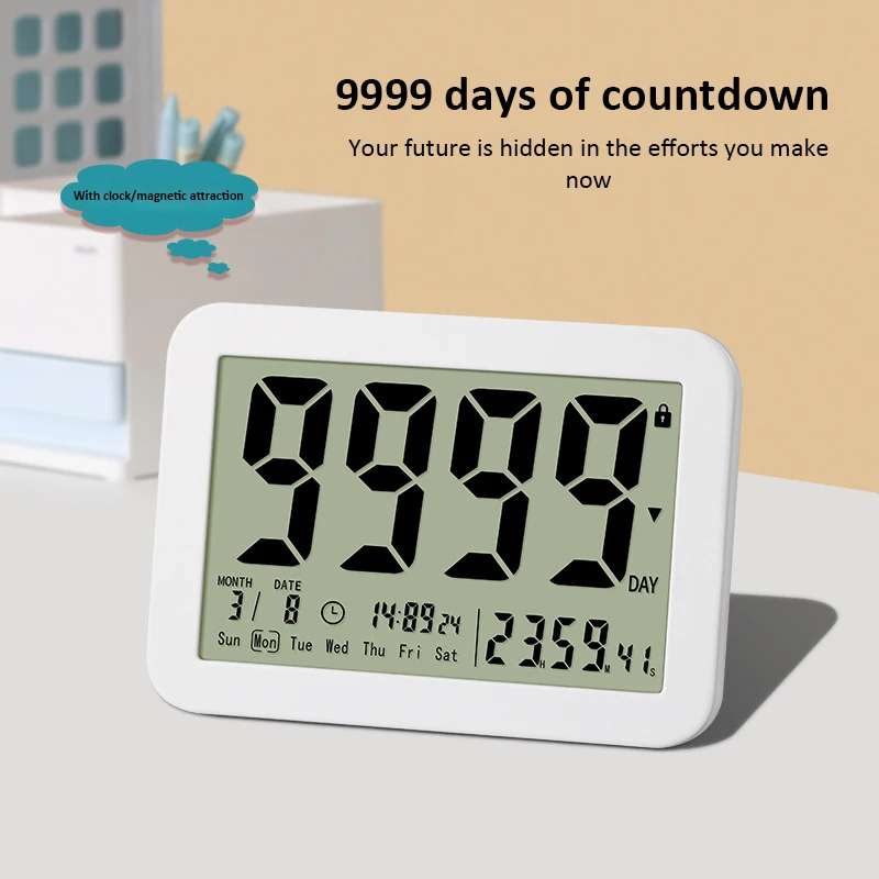 Ultimate Multi-Function Digital Countdown Timer for Vacations, Retirement, and Weddings