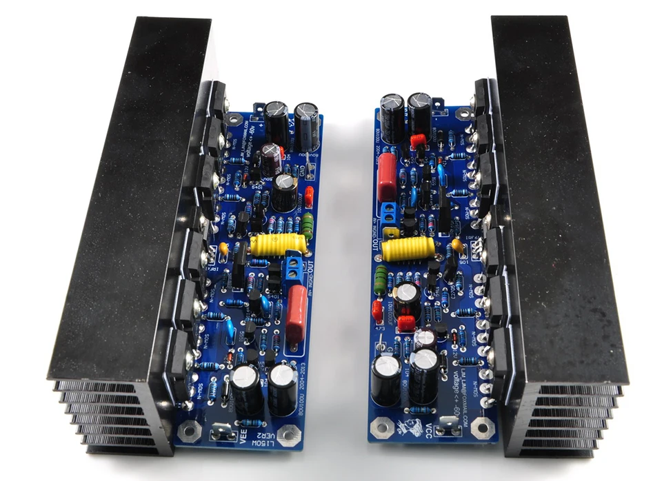 LJM L150W Klasse AB DC +/- 45V 200W8R (+-60V) 400W 4R (+-60V) MONO Verstärker Fertige Platine 200W MOSFET IRFP250 FET – Detail 5