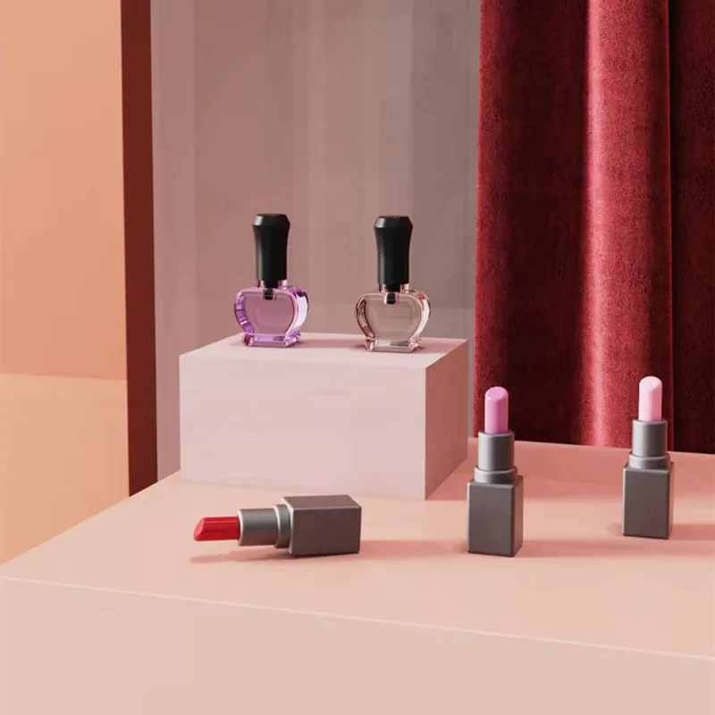 Description Picture 4 of item1:12 Mini Makeup Lipstick Powder Perfume Powder Brush Dollhouse Model Scene OB11 House Crafts Decoration Accessories Home Decor