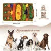 Pet Snuffle Mat for Dogs Sniff Mat Nosework Feeding Mat Slow Feeder Interactive Dog Puzzle Toys for Training and Stress Relief 2