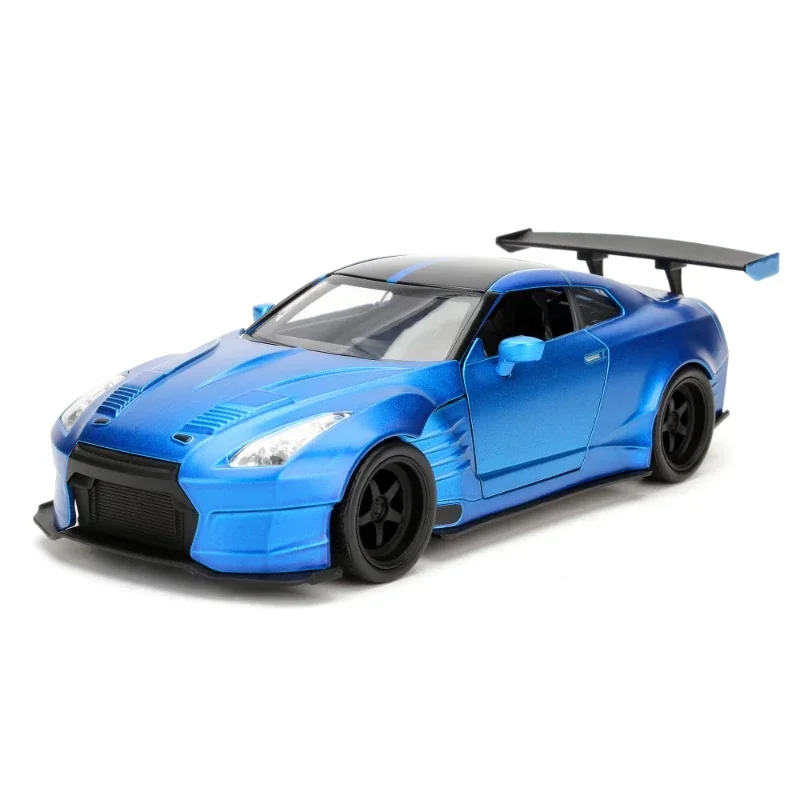 フィッシャー 190cm R35 1:24 Brian's 2009 Nissan GTR R35 Ben Sopra -- Blue -- Fast