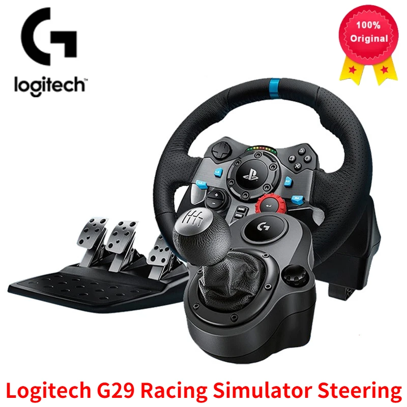 Logitech G29 Game Steering Racing Simulator Steering Wheel with PC