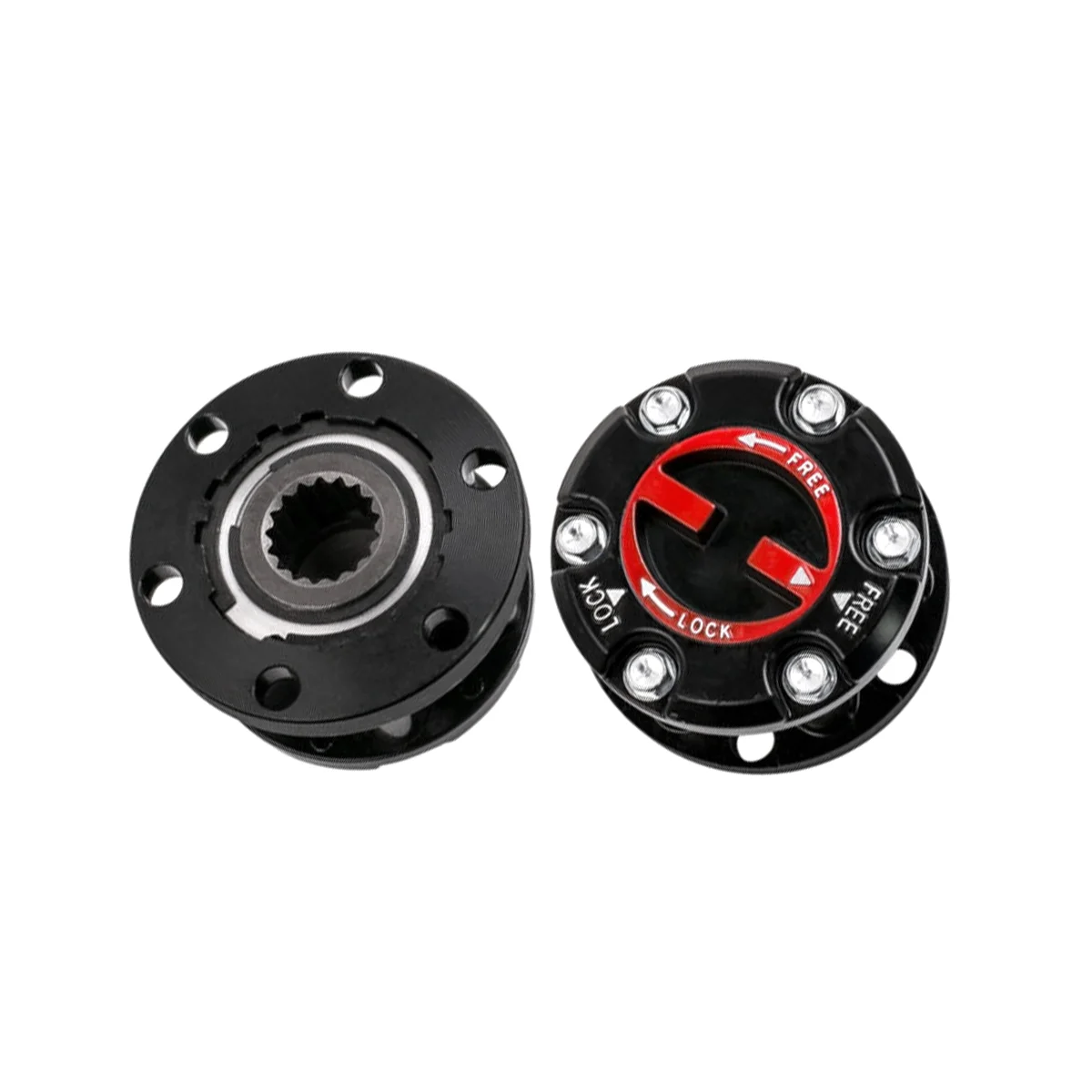 

2Pcs Front Wheel Locking 17 Spline for Pickup Trooper 897113446PT