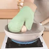 Anti Slip, Lengthened, Thickened, High-Temperature Resistant Kitchen Anti Scalding DeviceSilicone Insulated Glove, 3