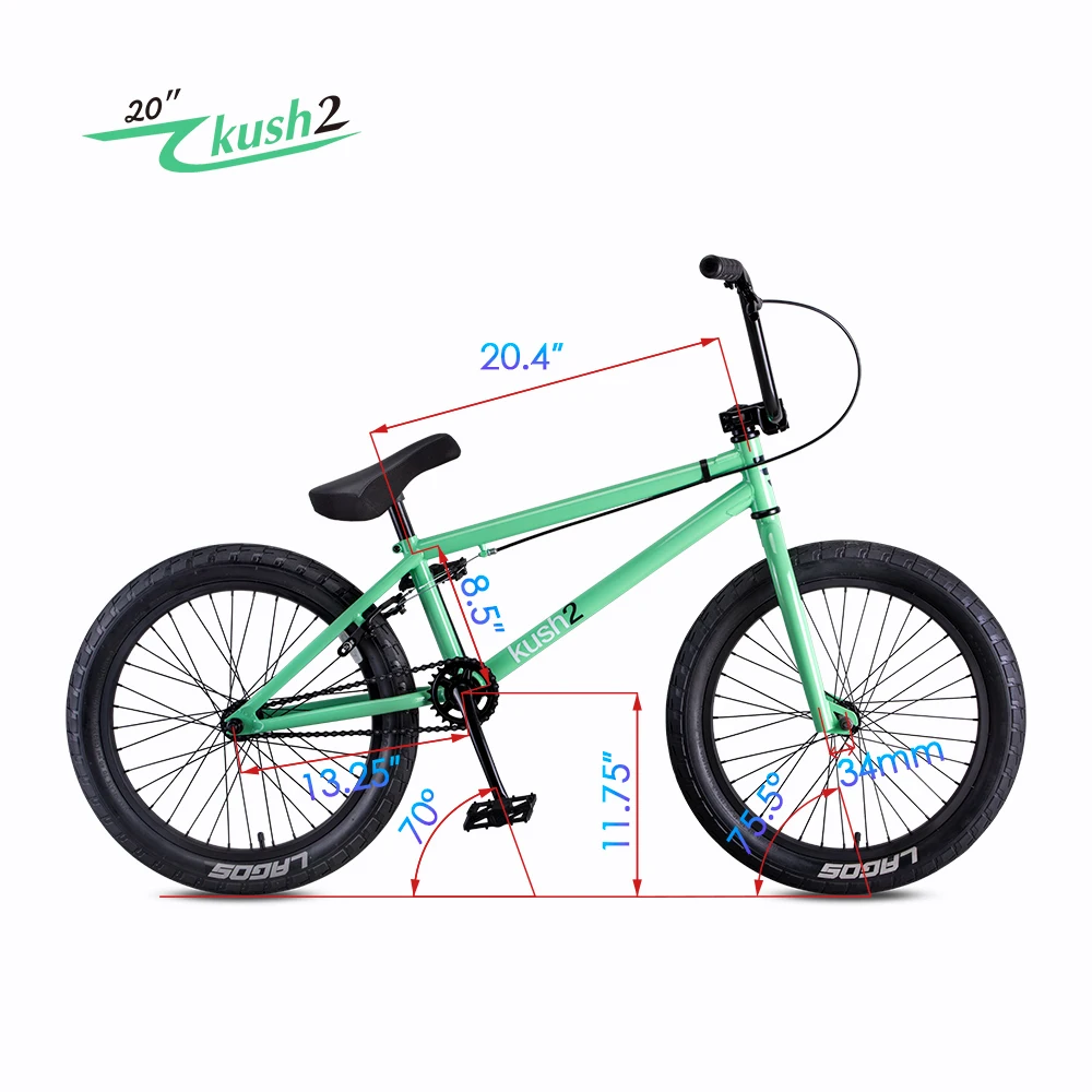 Funsea bicicleta para niños Stunt BMX adulto BMX 20 pulgadas Street Park  Stunt Freestyle ciclo bicicleta nivel de entrada CPSC1512 EN16054 brillante