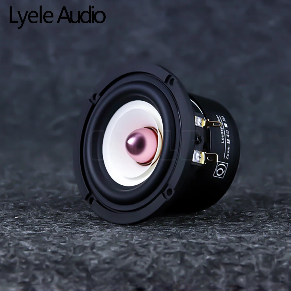 Lyele Audio 3 inch full range speaker 30W HiFi home portable bookshelf speaker 89Db HiFi 4/8&Omega; tissue fiber Y30 magnet