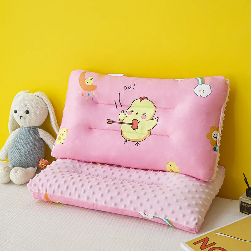 Super Soft Cartoon Printed Pattern Children Sleeping Pillow Kindergarten Cotton Small Pillow Baby Room Decor Stereotyped Pillow 4
