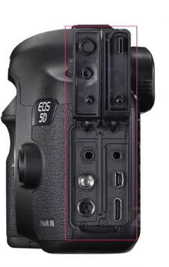 NEW USB/HDMI-compatible DC IN/VIDEO OUT Rubber Door Bottom Cover