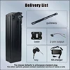 36v 48v 52v Silver Fish 60v 72v 20 30 40 50 60ah Lithium Battery EBike Akku Accu Electric Bicycle 500w 750w 1500w 2000wBatterie 4