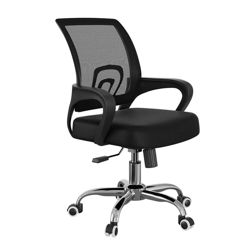 Lumbar Back Support Office Chair Ergonomic Mesh Revolving Study Chair  Modern Conference Cadeira Gamer Frete Gratis Armchair - Office Chairs -  AliExpress