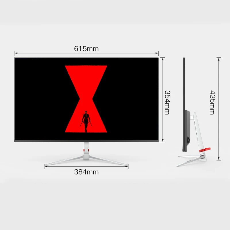 AOCSXM ӿ Ǯ HD , VGA, HDMI, 4K27 ġ, 60Hz VA LCD, 3840x2160