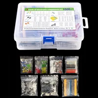 1500pcs Electronics Component Assortment Kit Capacitors Led Diode Rectifier Resistor Transistor For Arduino DIY Project - Image 4