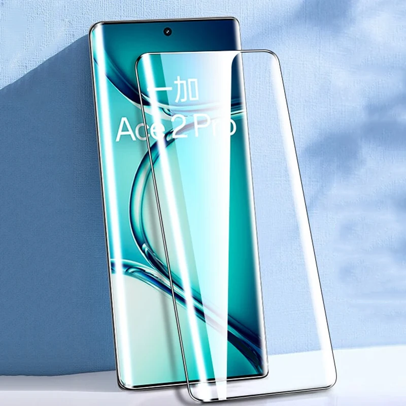 

For OnePlus Ace 2 Pro 3D Curved Tempered Glass Screen Protector for One Plus Ace2 2Pro ACE2 ACE Full Cover Protective Front Film