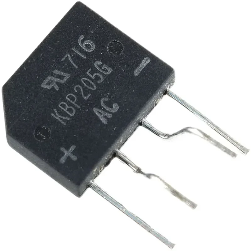 10pcs KBP205G rectifier device in-line KBP205 bridge stack