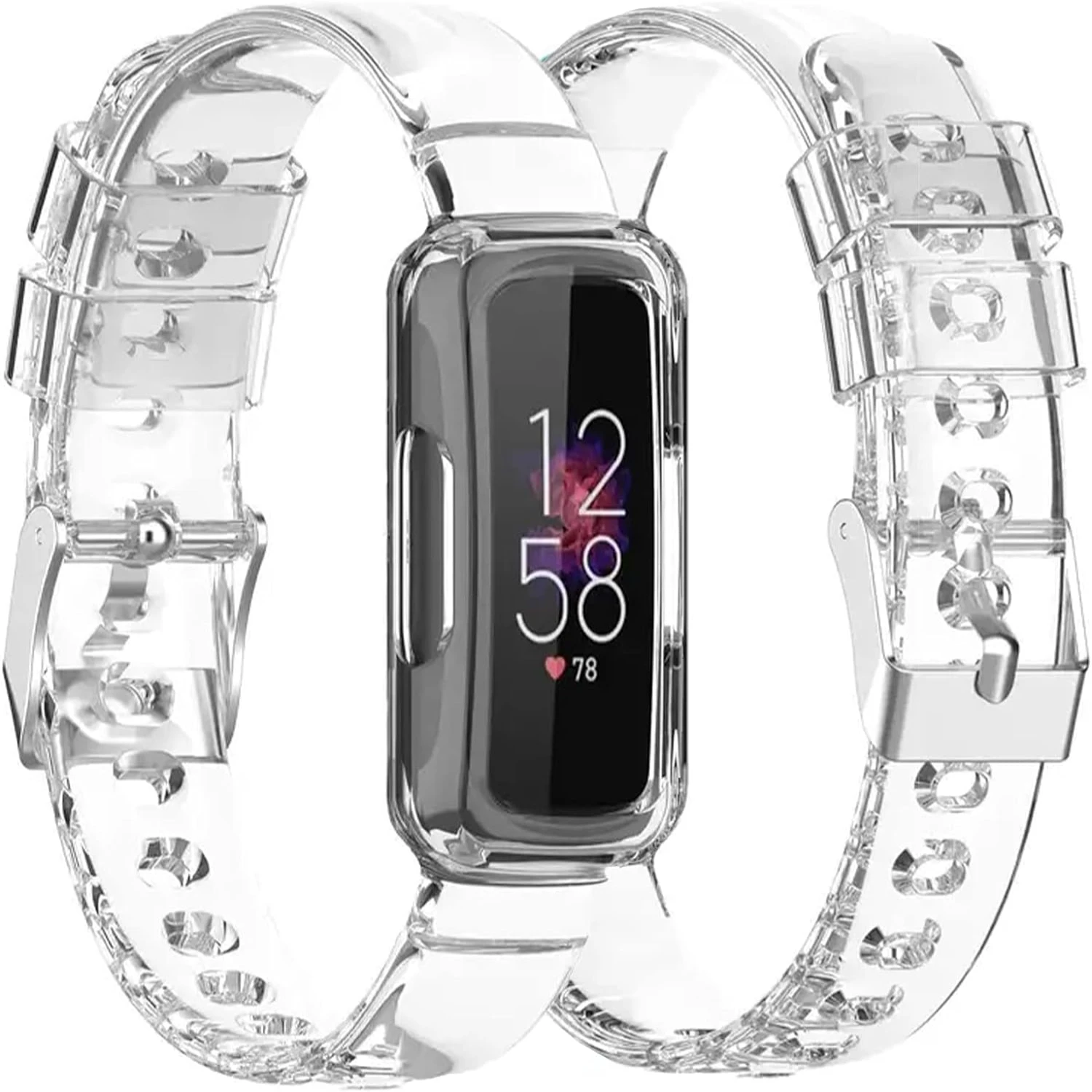 Efficient and stylish modern activity tracker for monitoring workouts, steps, calories burned, and sleep quality. Sleek device t