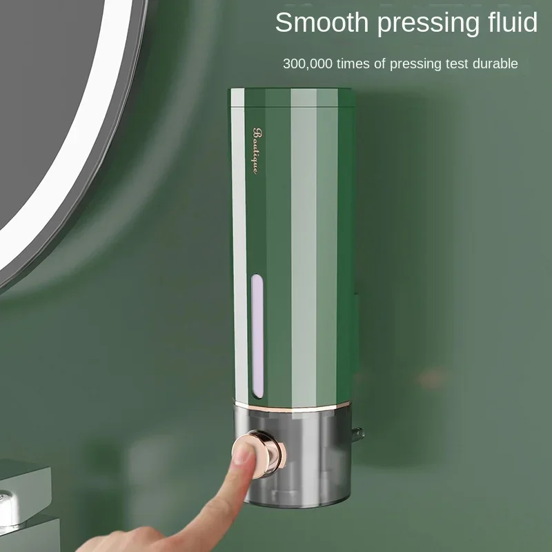 

Soap Dispenser Manually Press Wall-Mounted Bathroom Shampoo Shower Gel Hand Sanitizer Multi-Head Dispenser Accessories