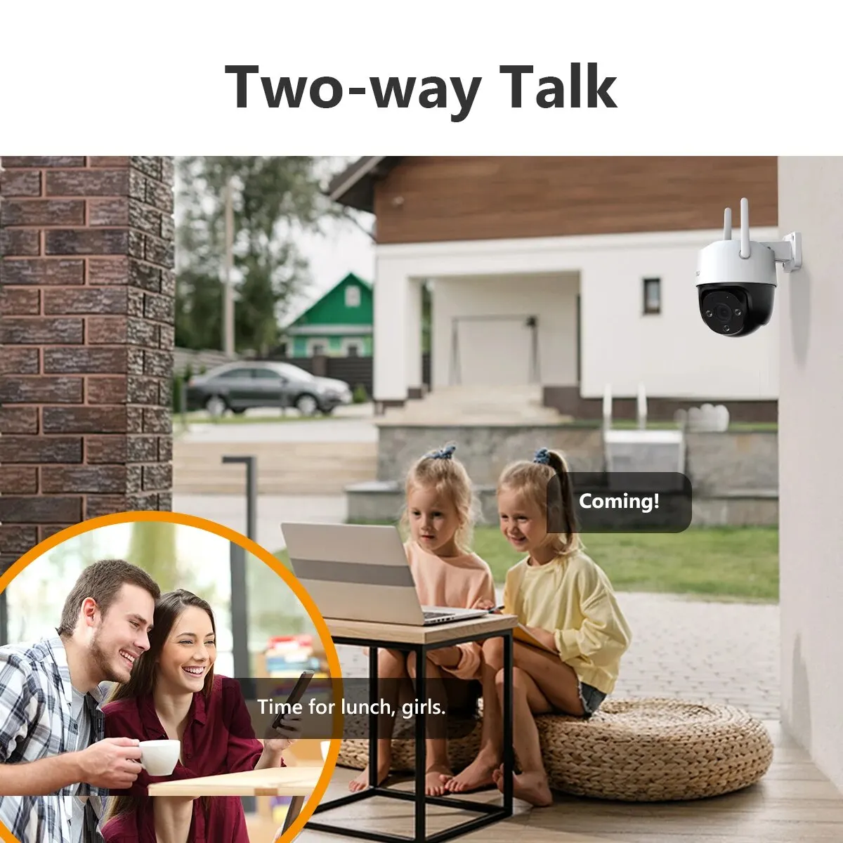 IMOU ũ SE + ߿  ī޶, ÷ Ʈ , IP66, ļ 8X  , AI ΰ  , 3MP, 5MP