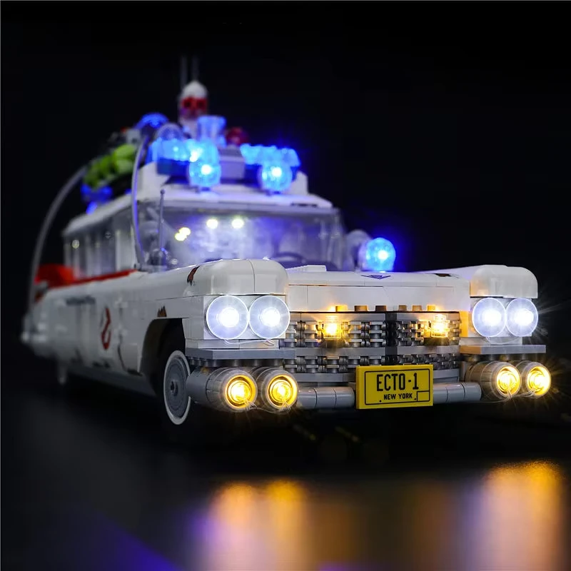 DIY RC LED Light Kit For LEGO 10274 GHOSTBUSTERS ECTO-1 (Only LED Light,Without Blocks Model) 2