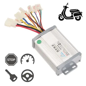 Accessori per bici elettriche Parti per biciclette elettriche 24V/36V/48V Controller per bicicletta Controller spazzolato Motore per bici elettrica