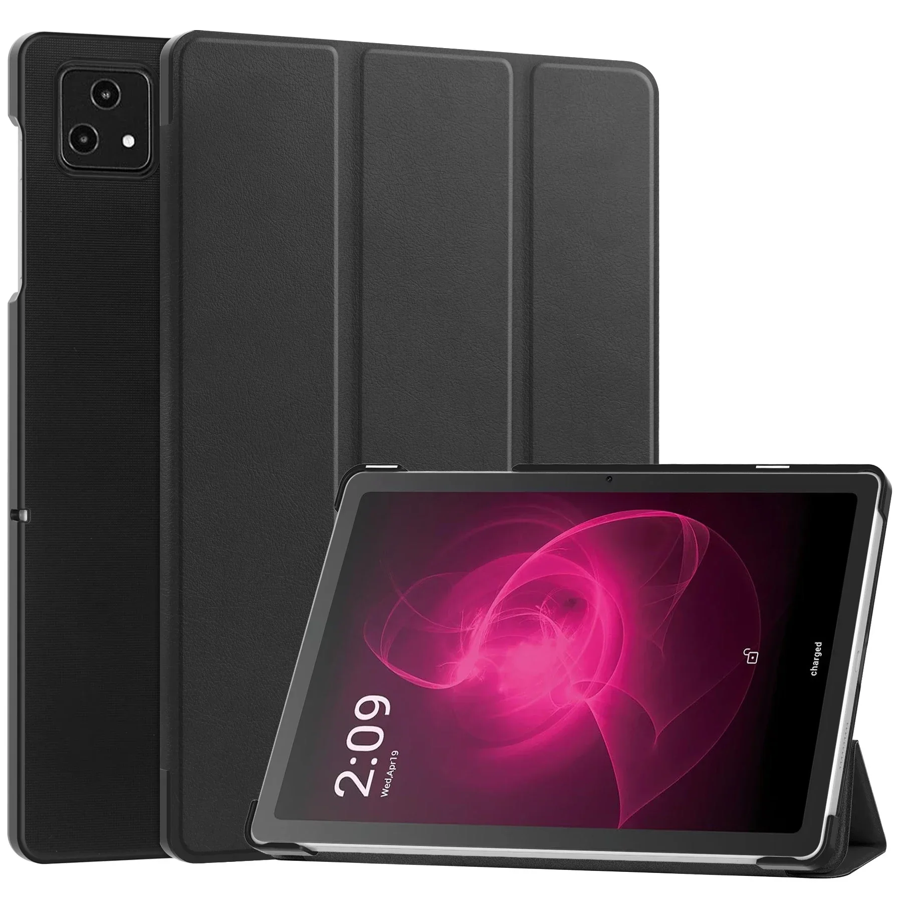 Premium 10.36-Inch Tablet Cover with Auto Sleep/Wake Function and Triple-Fold PU Leather Flip Stand