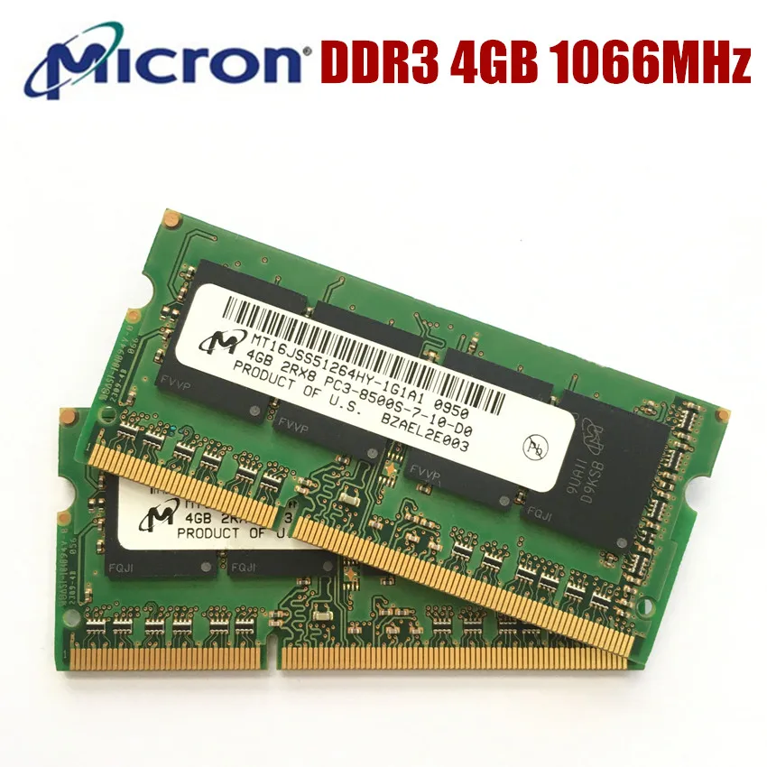 Mémoire Ram pour Pc Portable