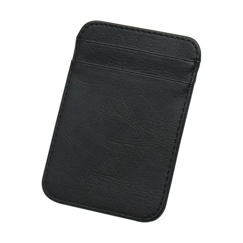 Vintage Men's Slim Leather Card Holder Wallet